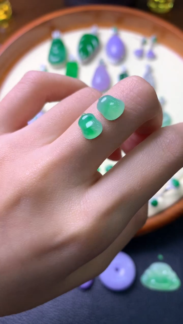 【闪购商品】定制翡翠未镶嵌裸石（镶嵌定制）