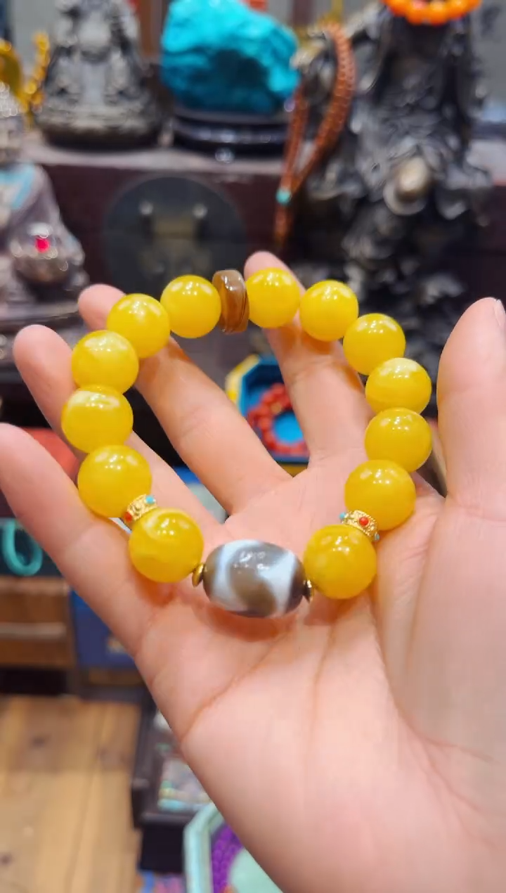 【闪购商品】蜜蜡裸石未镶嵌欣妹专属精选链接b120010