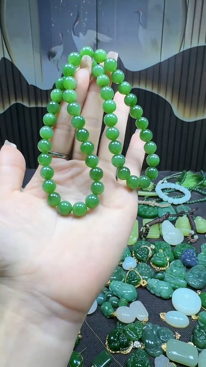 和田玉未镶嵌挂件10