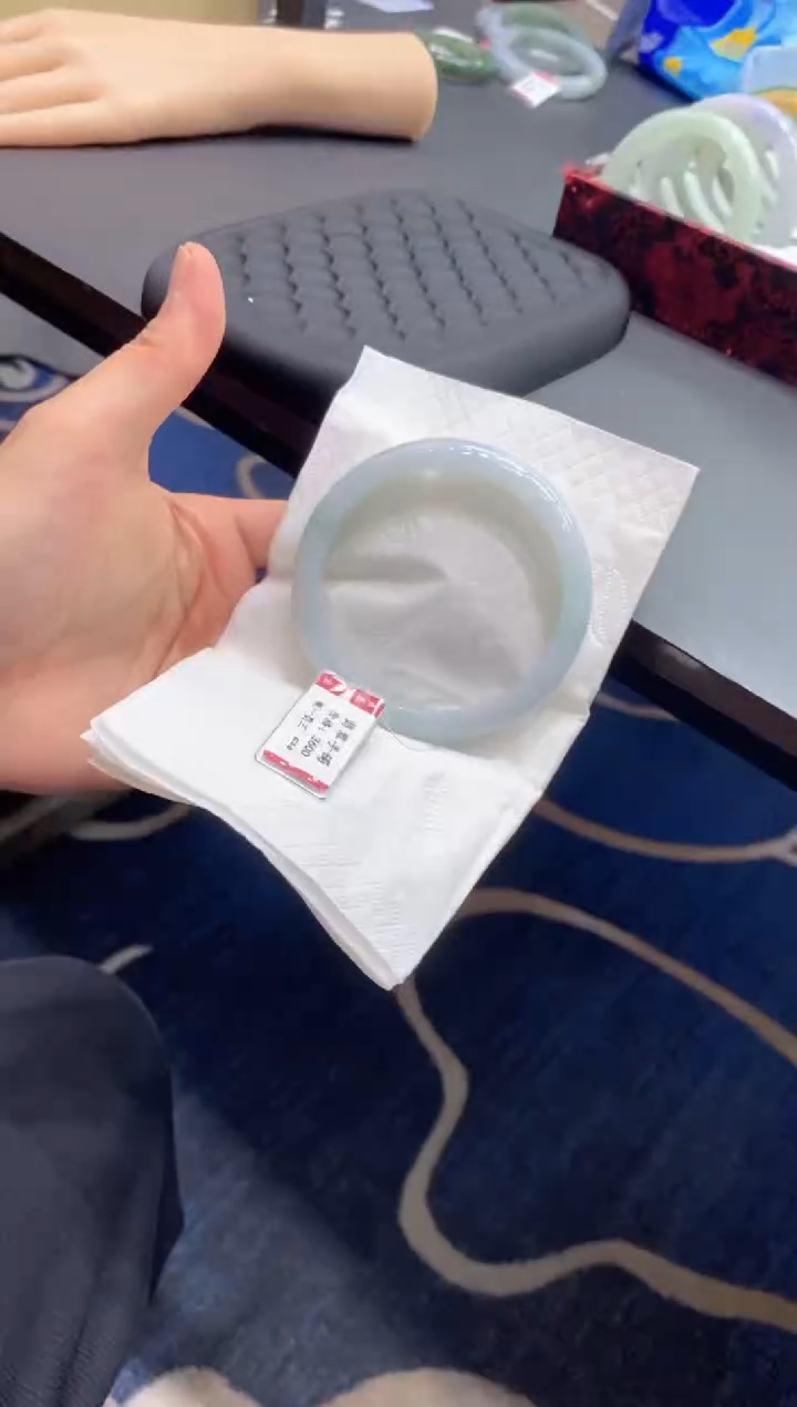 未镶嵌手镯翡翠2955*********