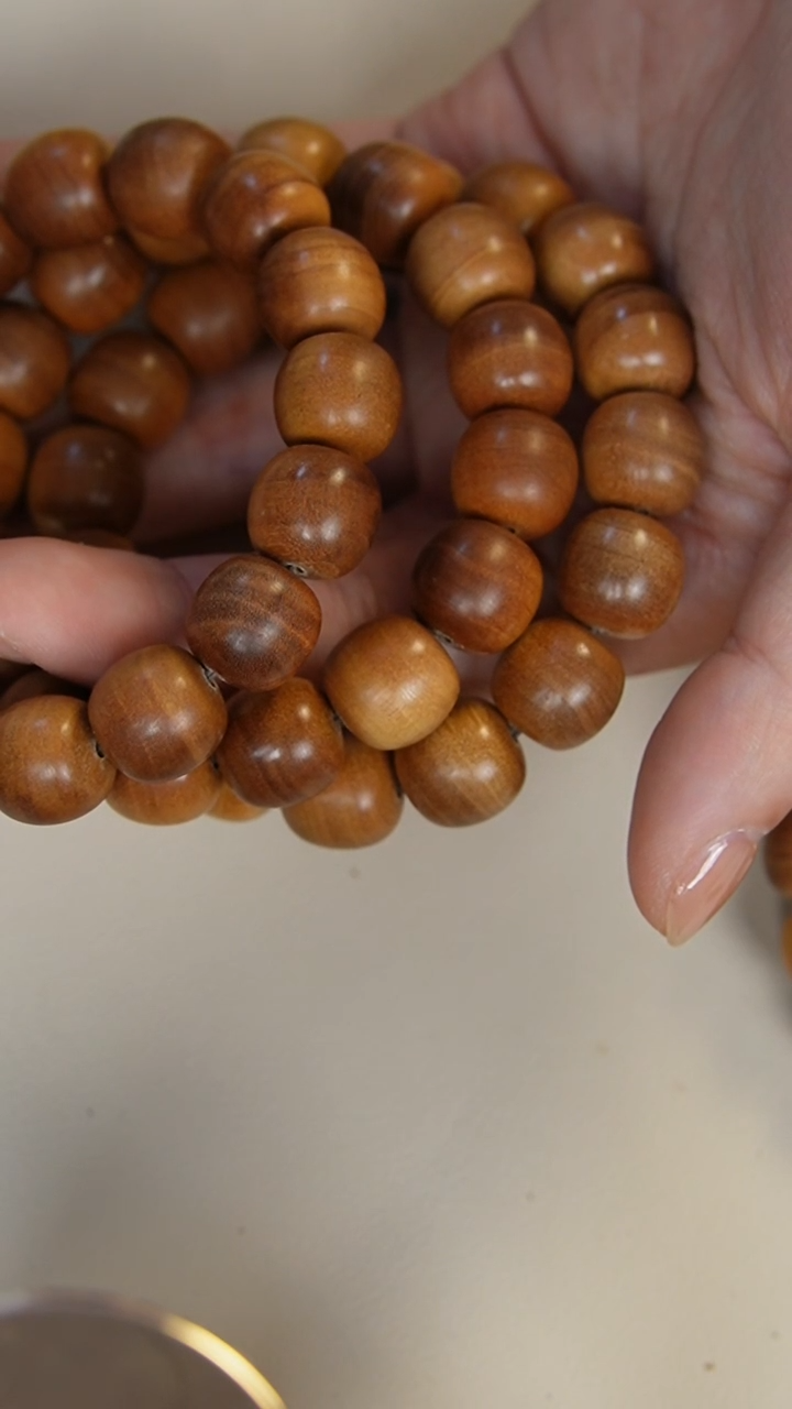 【闪购商品】檀香木手串/手链老山檀香13*14老型单圈供奉料
