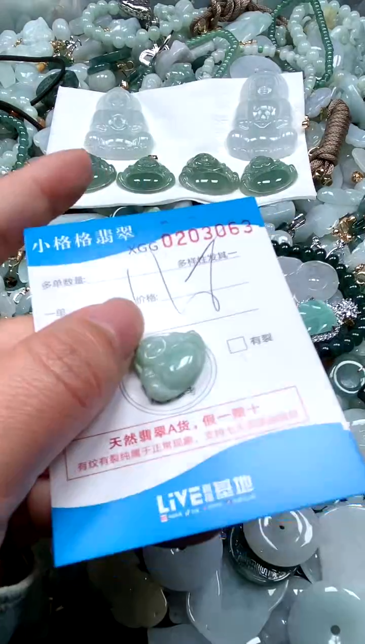 【闪购商品】翡翠颈饰未镶嵌闪购商品0203063