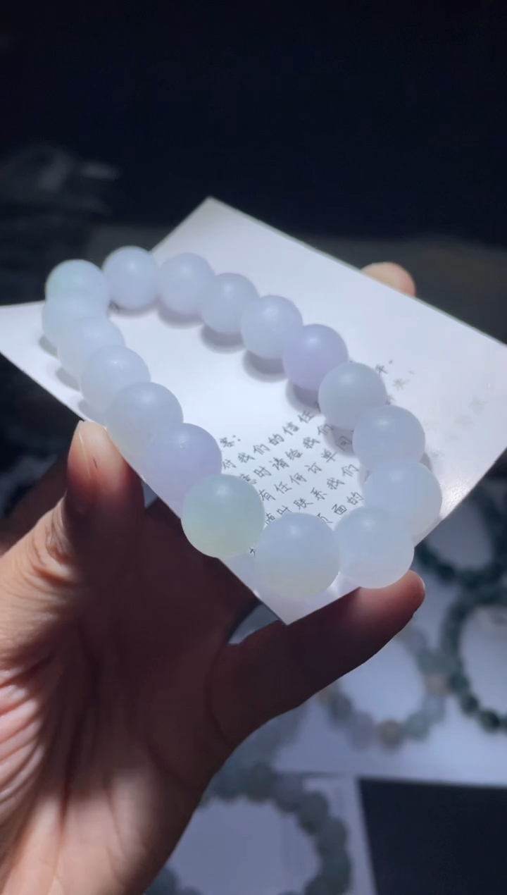 未镶嵌定制翡翠翡翠手串