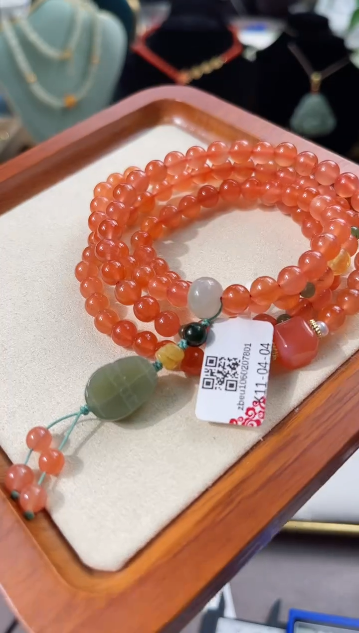 【闪购商品】南红玛瑙颈饰未镶嵌cs