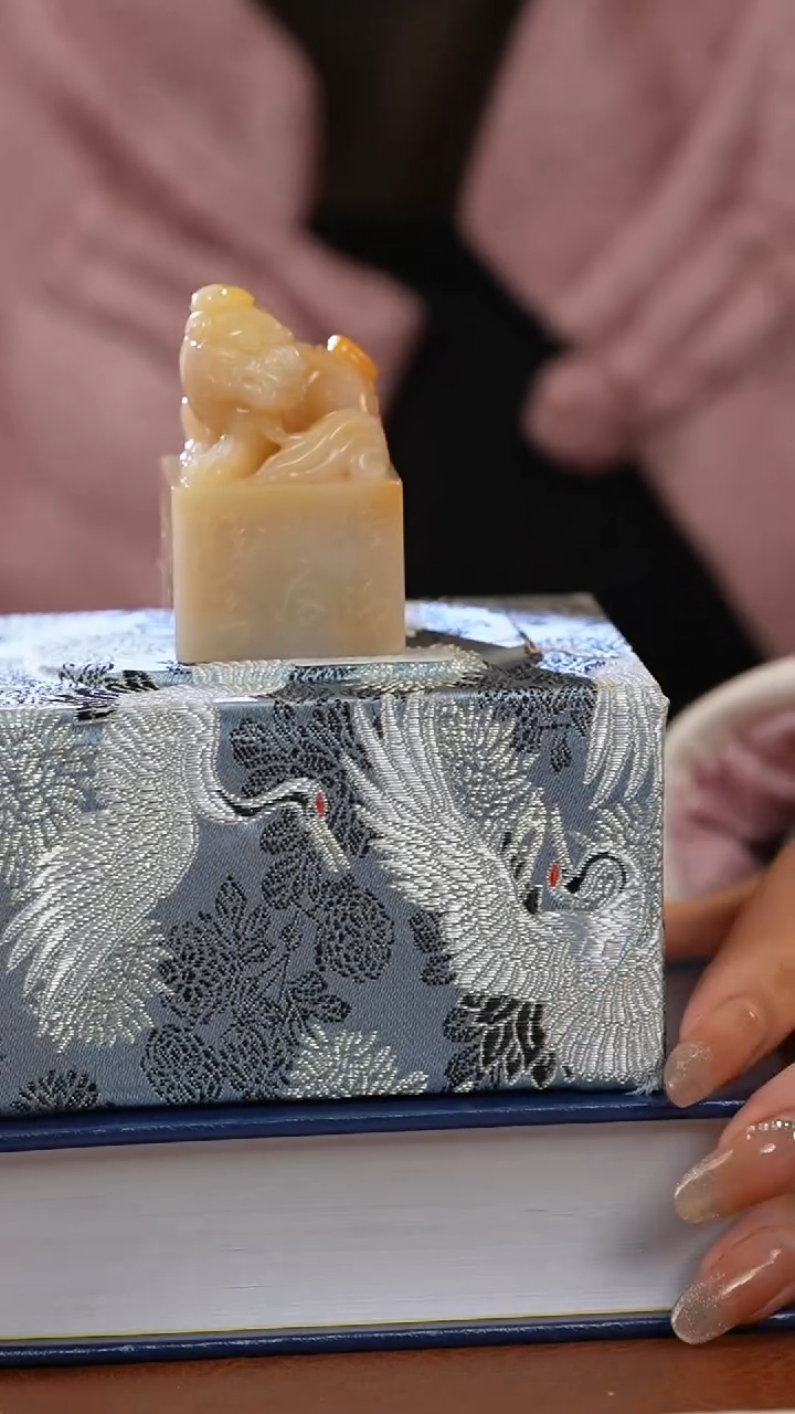 【闪购商品】寿山石印石宋涛SX44394终归小满胜万全