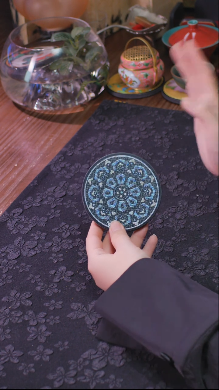 壹藏贰宝幻夜杯垫一片