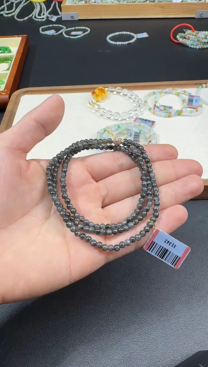 未镶嵌手串翡翠S0923-S1680-348