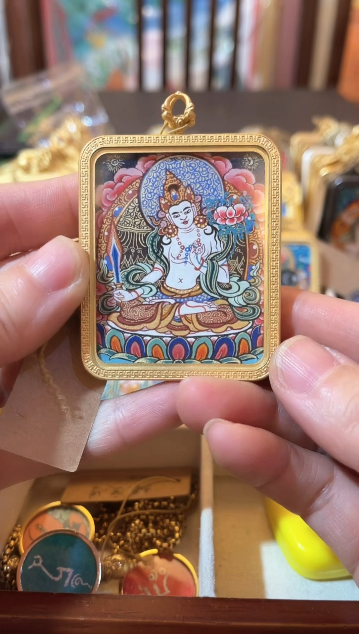 【闪购商品】吊坠虚空藏热贡纯手绘