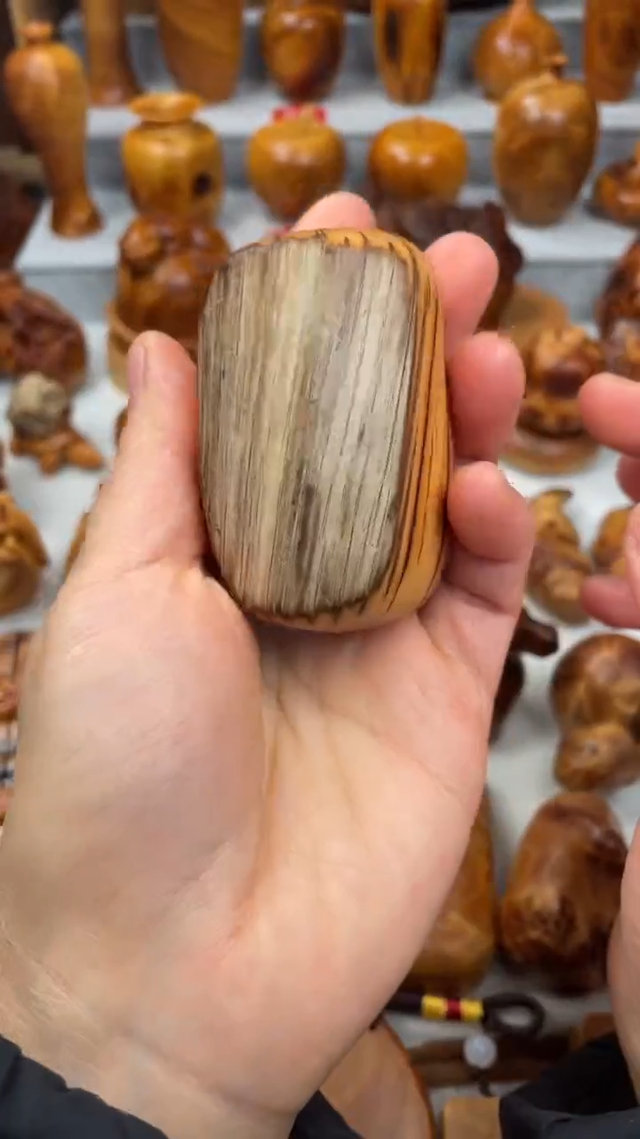 木太行崖柏陈化精品 原皮把件/把件/雕刻件-鉴赏期48小时