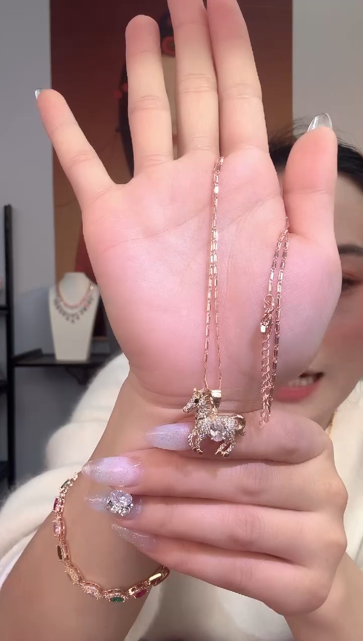 非金属无非金属无金色 马上来财吊坠