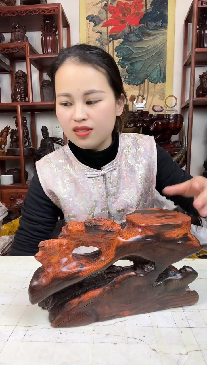 【闪购商品】木臻宝工艺随行底座