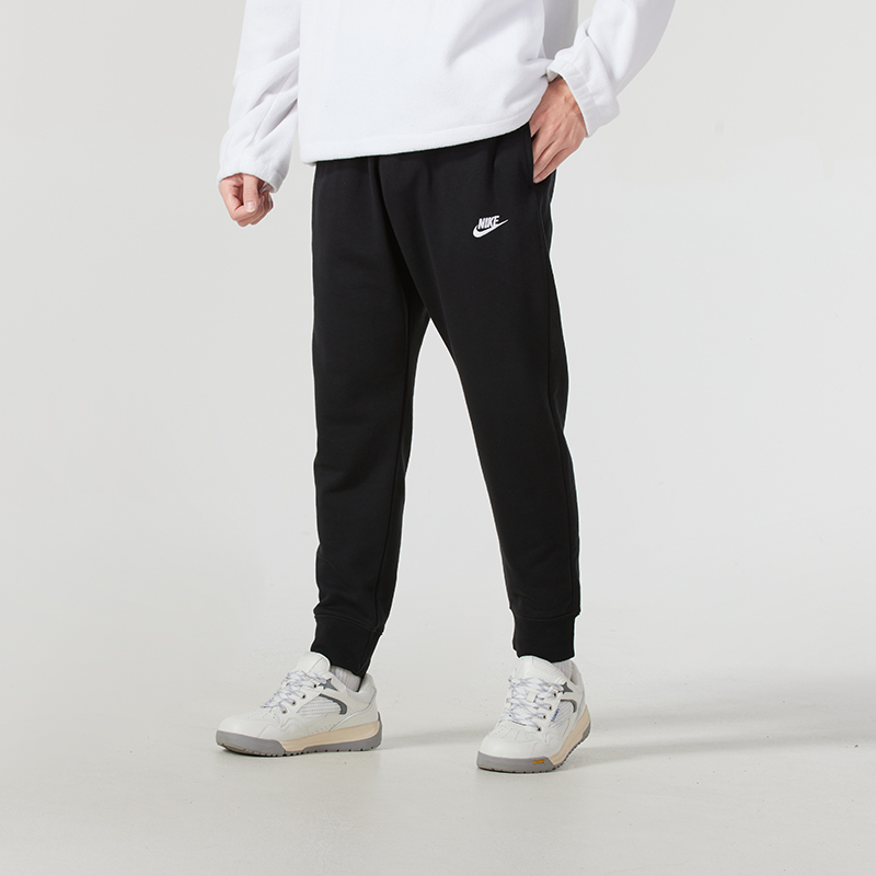 NIKE耐克针织长裤男裤秋季新款舒适百搭休闲长裤束脚运动裤BV2680