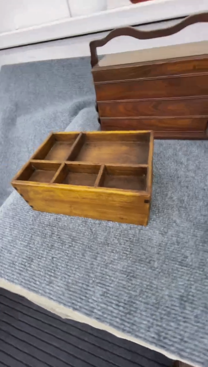 【闪购商品】木首饰盒（收古藏今）