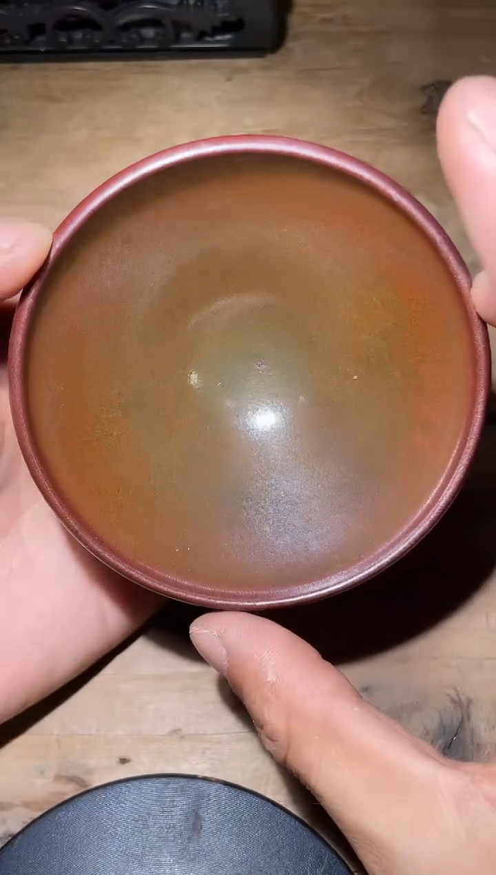 茶盏老木头精选柴烧建盏46