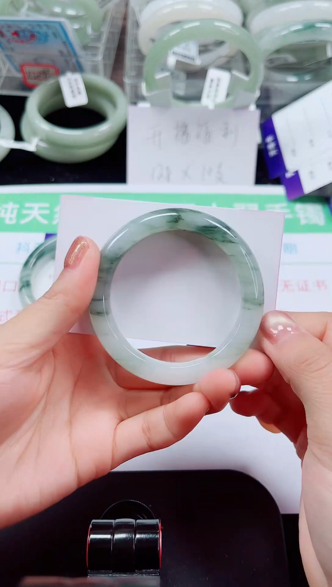 未镶嵌手镯石英质玉10-50/51