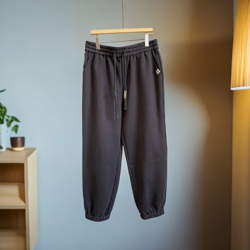 （X）胖人坊新款大码加绒休闲卫裤01342  衣长99