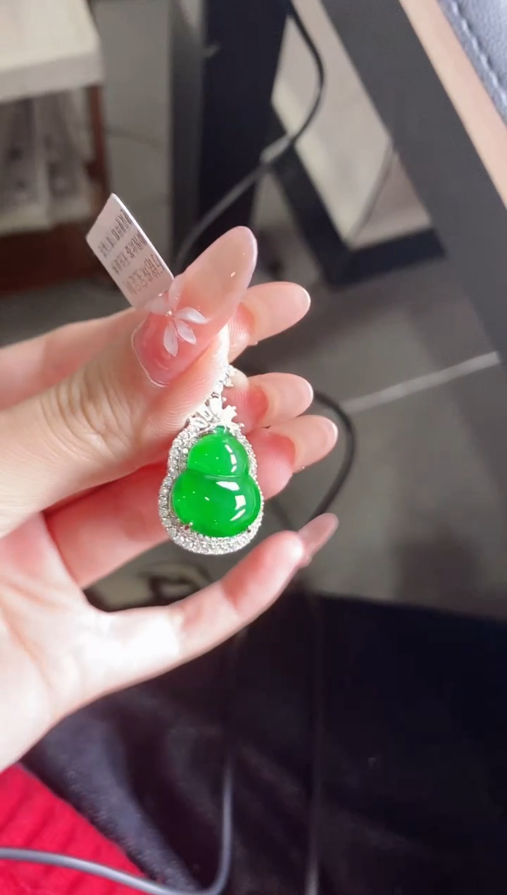 【闪购商品】翡翠戒指银S925镶嵌51151