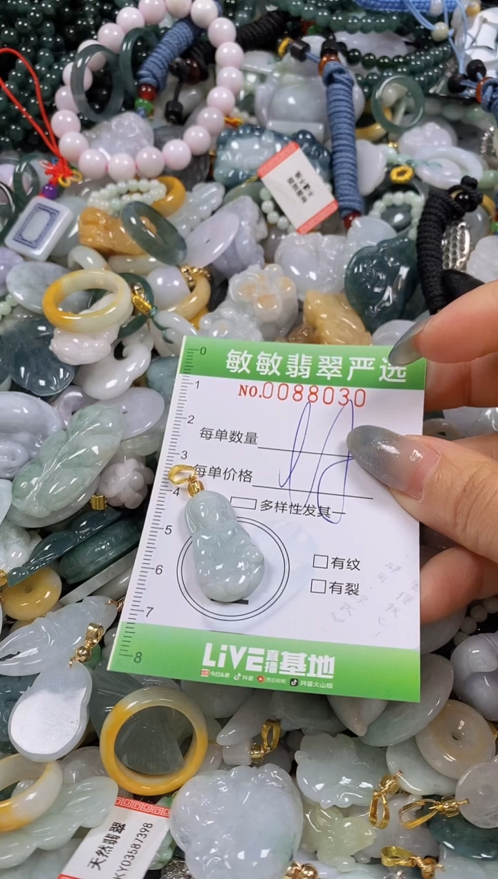 【闪购商品】翡翠颈饰未镶嵌闪购0088030