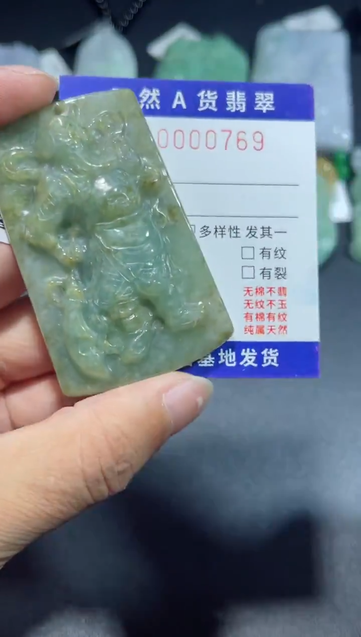 【闪购商品】翡翠颈饰未镶嵌00000769