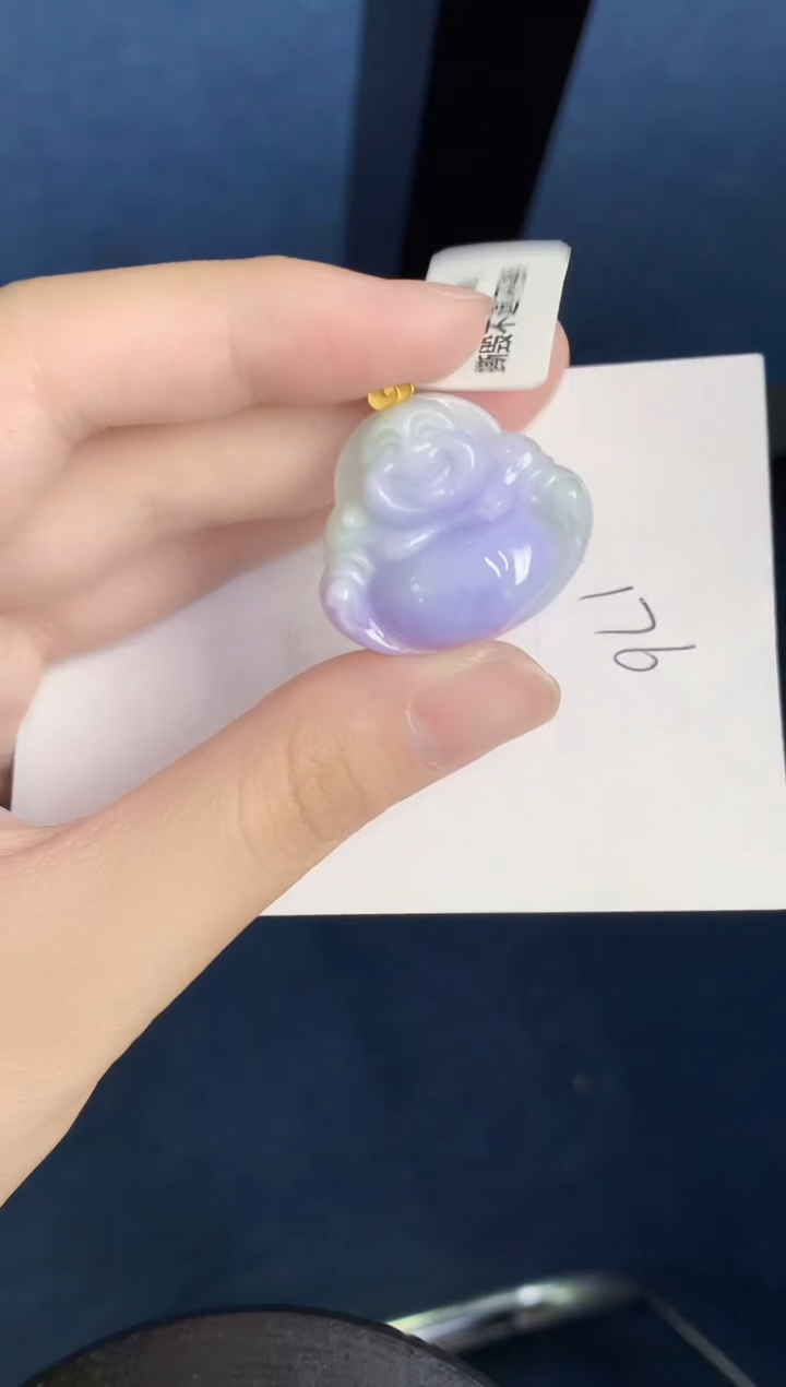 翡翠18K金镶嵌颈饰000000000