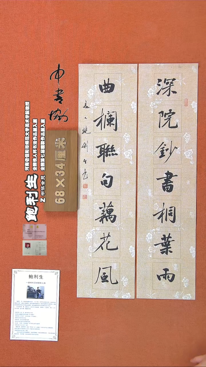 【闪购商品】书法48鲍利生书法作品