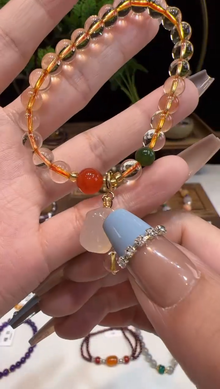 【闪购商品】手绳未镶嵌水晶@@手饰