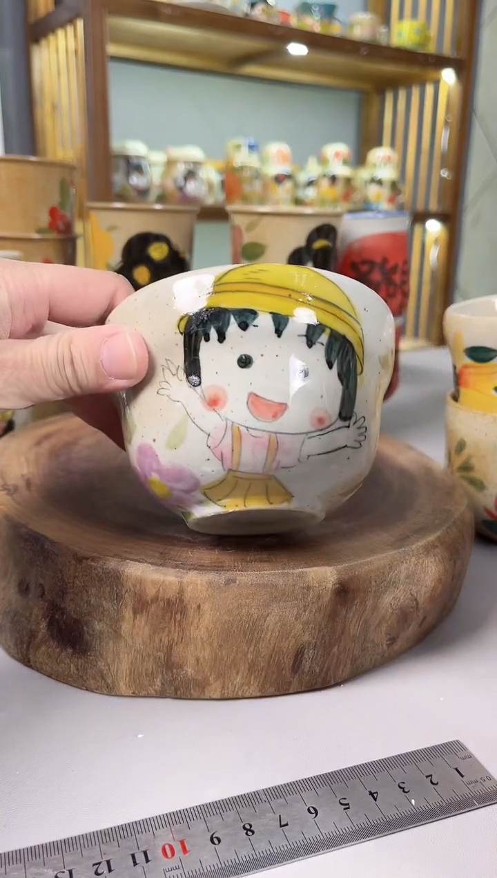 【闪购商品】瓷片景德镇手绘高温釉下彩陶瓷