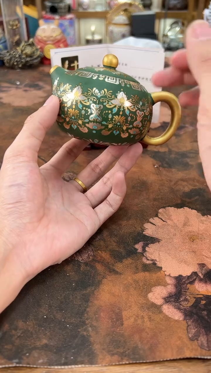  喜上眉梢水晶龙蛋杯3