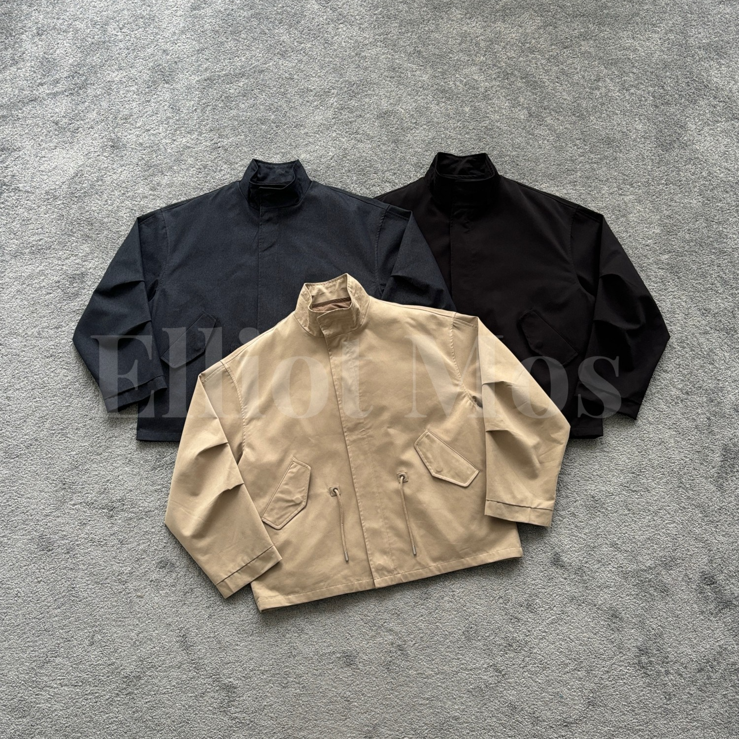 Elliot Mos一衣两季~Two-Piece Set 可脱卸内胆风衣外套-1248