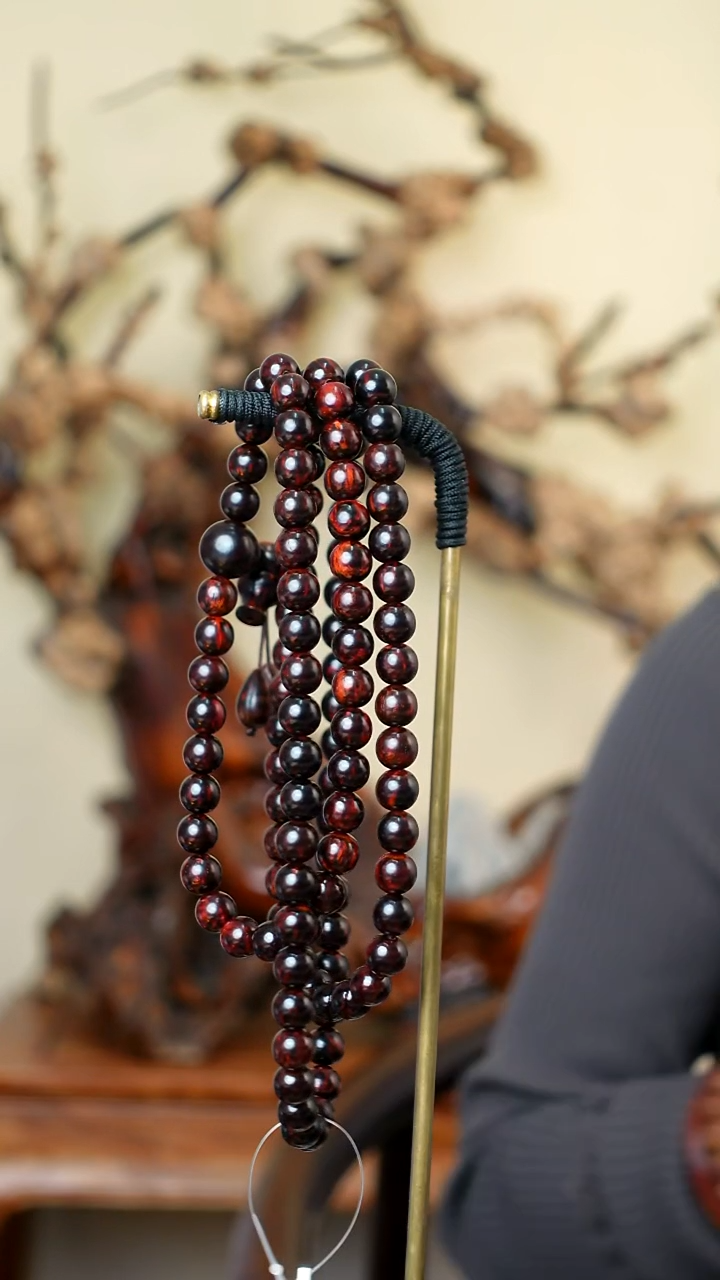 木Y**o本降真香红降花梨公高货长串