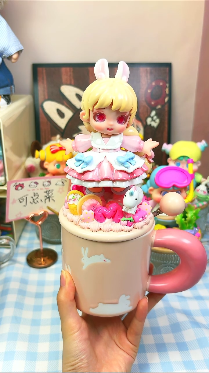 diy奶油叫马克杯小米娜