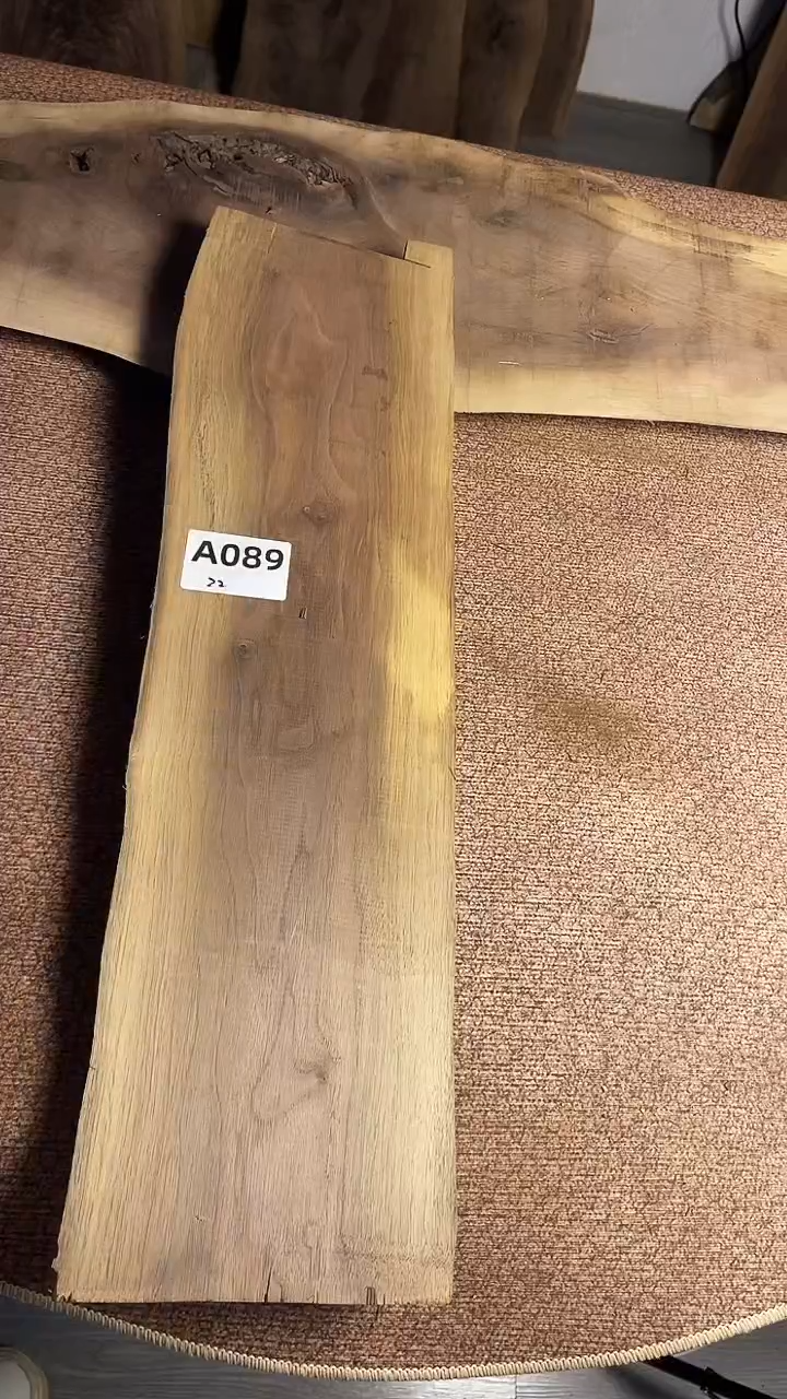 【闪购商品】北美黑胡桃木茶盘毛料A089