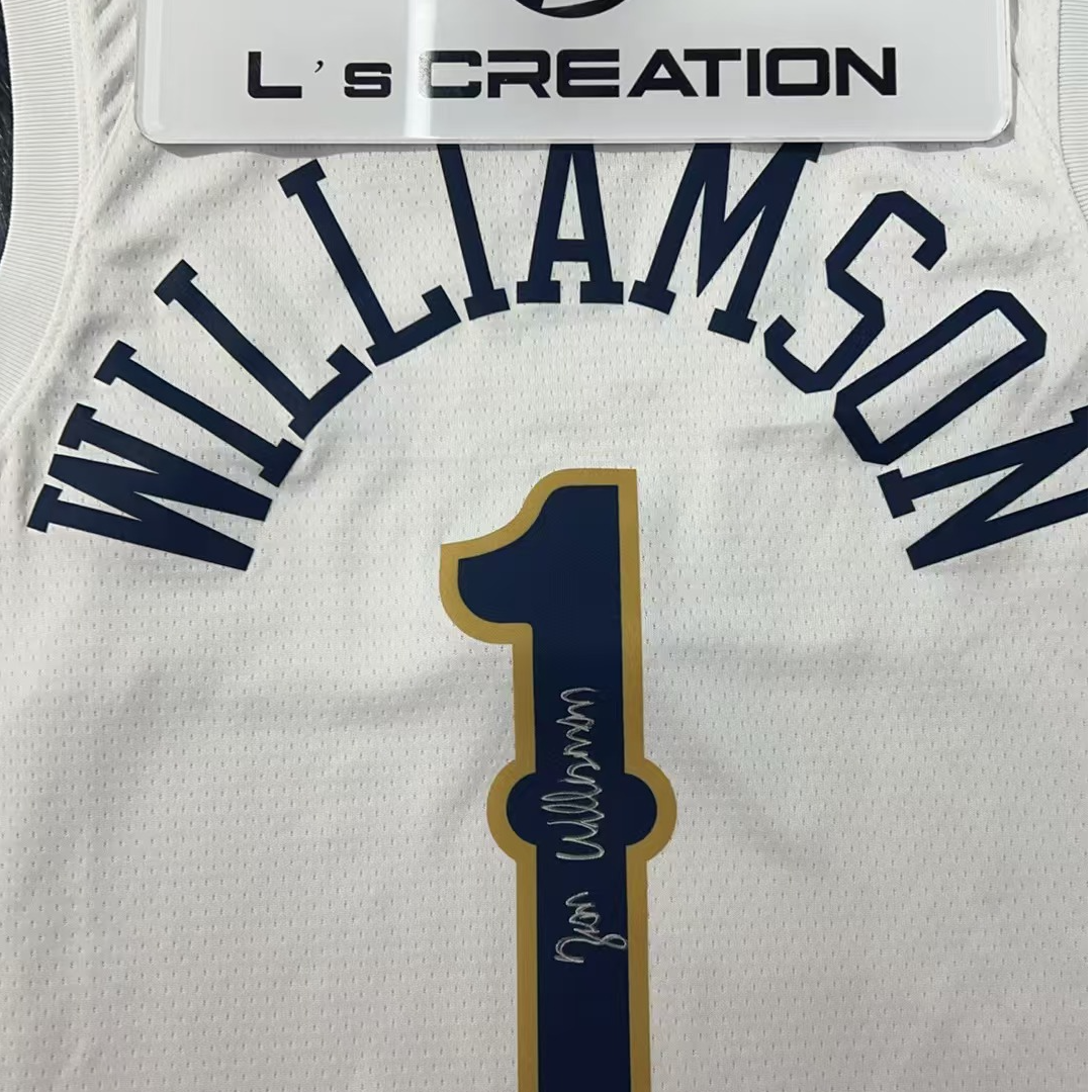 【亲签保真】锡安胖虎sw亲签球衣带证书（可定制装裱或礼盒）