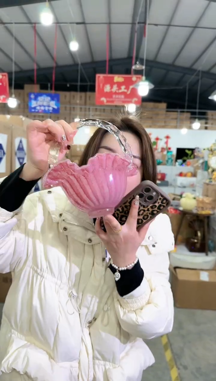 【闪购商品】玻璃于清花器I-早51