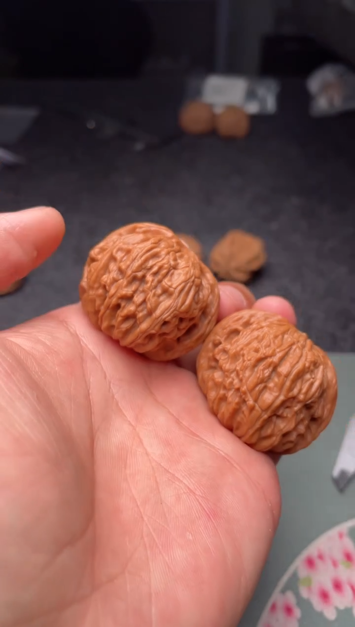 把件文玩核桃a114  磨盘   41尺