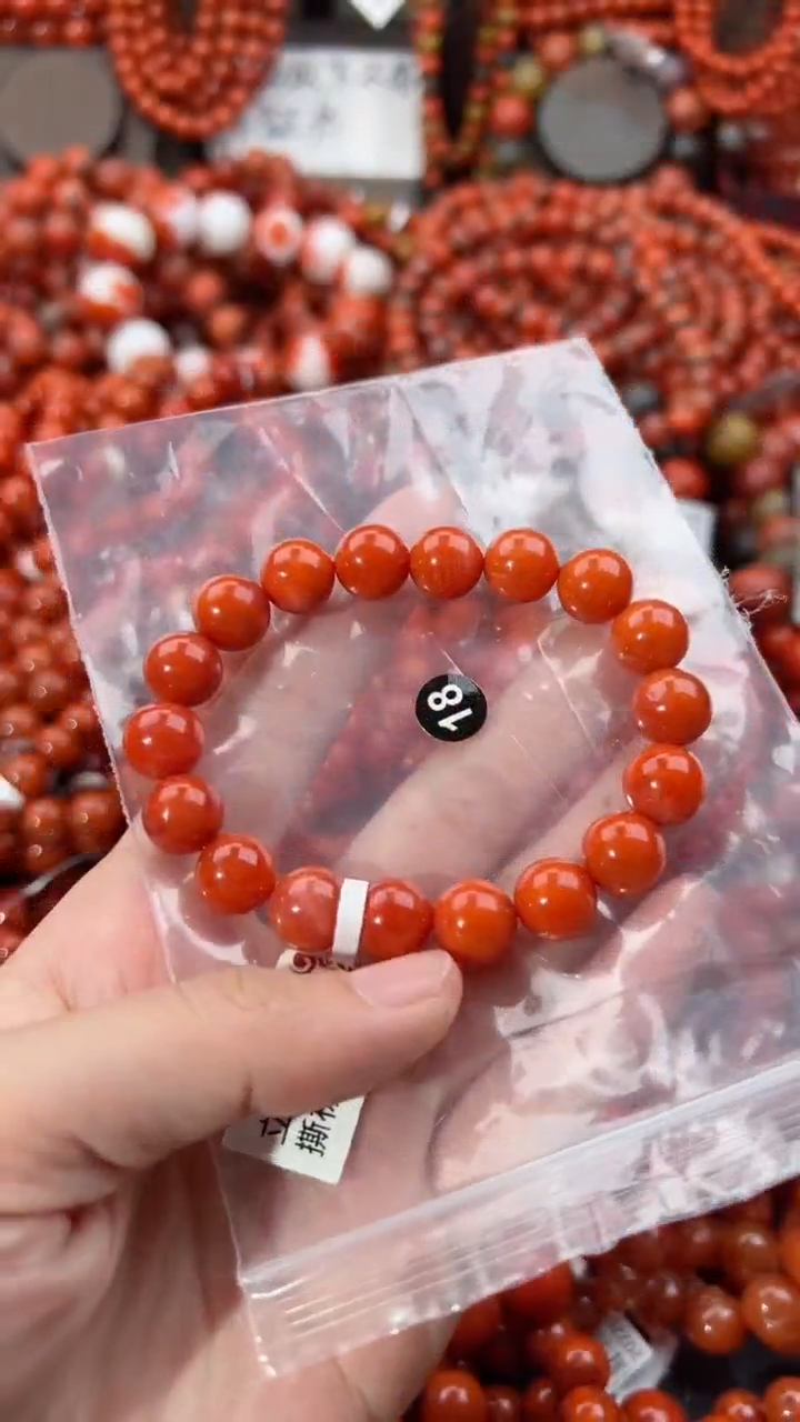 【闪购商品】南红玛瑙手串未镶嵌10