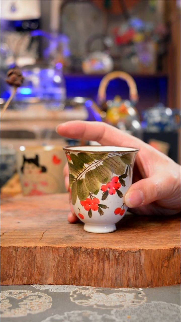 【闪购商品】杯子芭蕉手工手绘手工手绘