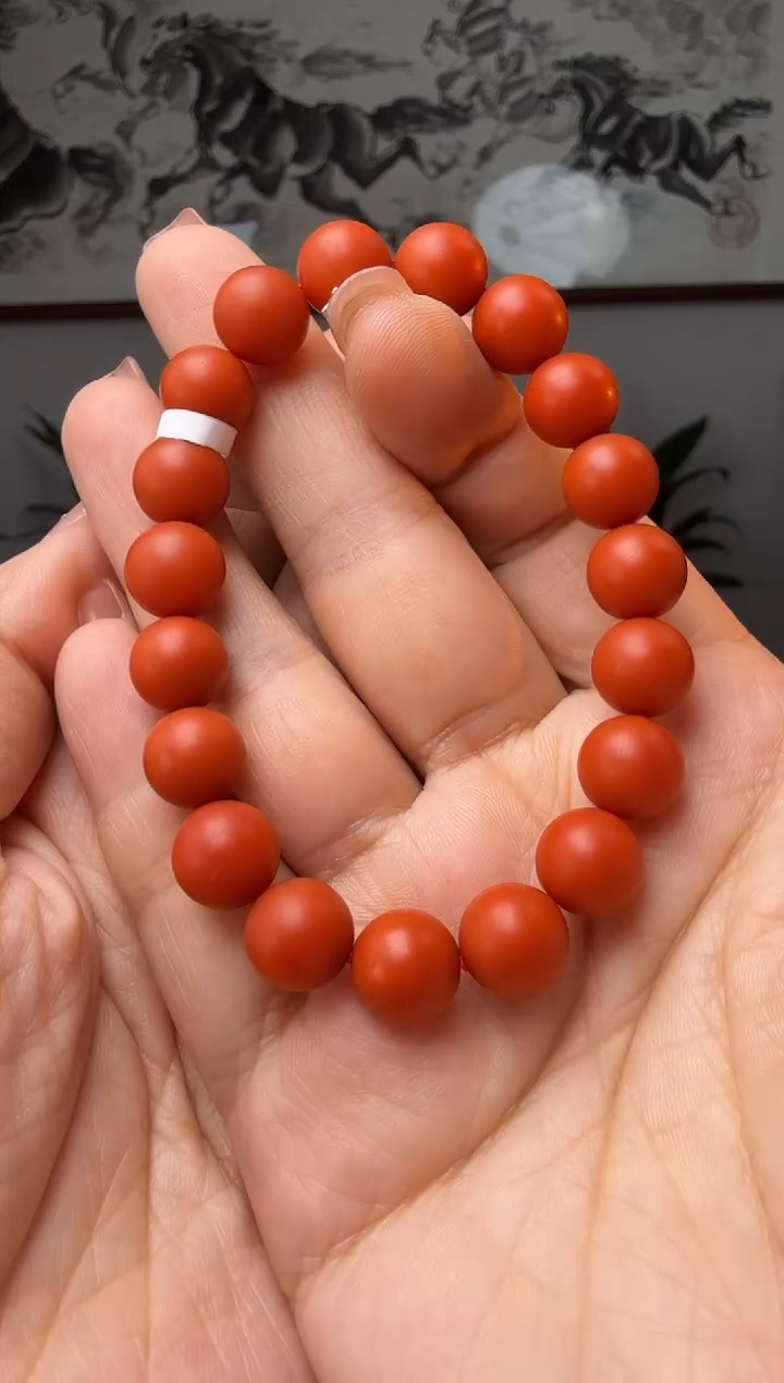 【闪购商品】南红玛瑙手串未镶嵌时尚百搭B05192