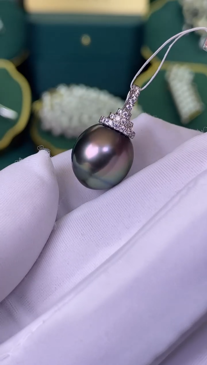 【闪购商品】海水珍珠颈饰18K金镶嵌1