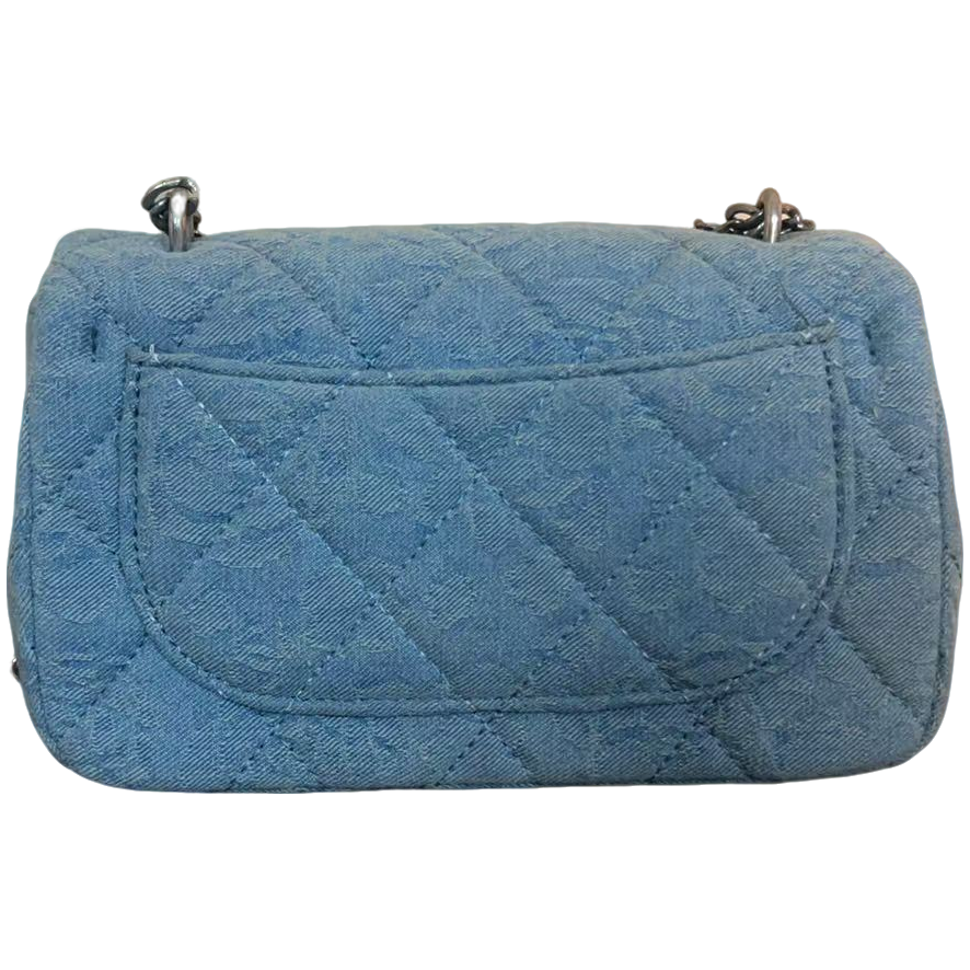 TOLEX2025新款手工女包休闲时尚百搭牛仔圆蓝色