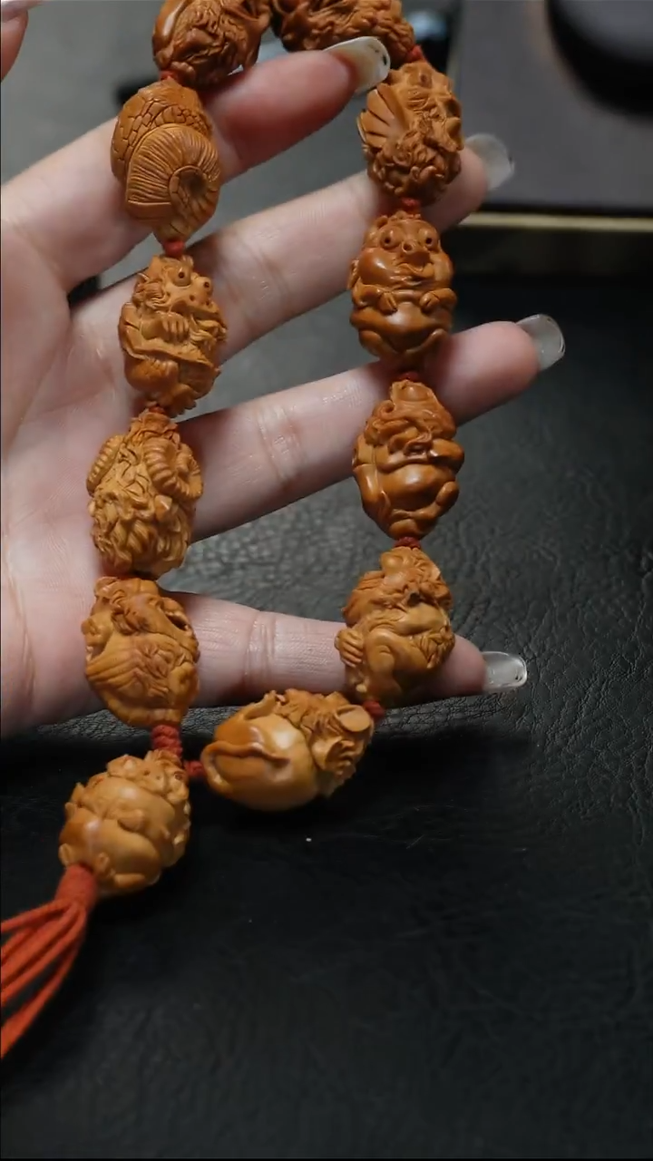 手串/手链橄榄核?*宇鱼子精品核文化