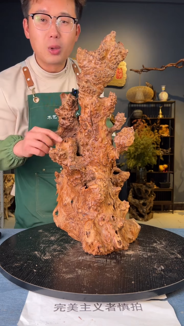 【闪购商品】木卢师傅根艺作品(不包含人物摆件）