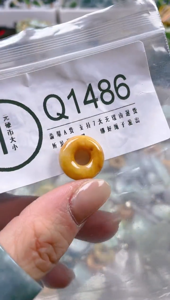 【闪购商品】翡翠颈饰未镶嵌/Q/翡翠A货一图一物