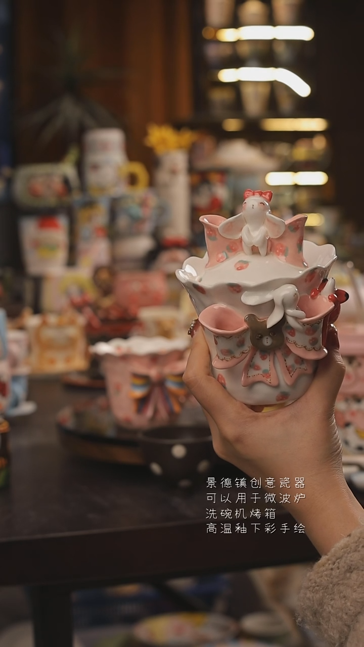 景德镇釉下彩绘设计师款式陶瓷