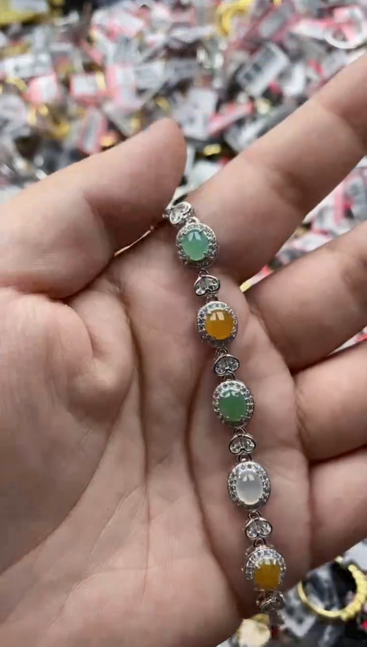 【闪购商品】翡翠戒指银S925镶嵌33333---1