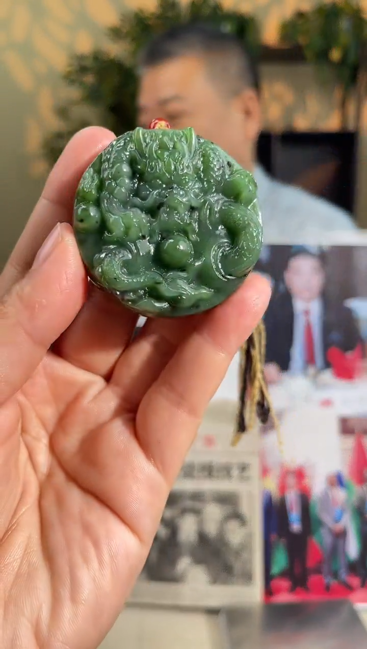 和田玉未镶嵌颈饰多样性拍一发一12034