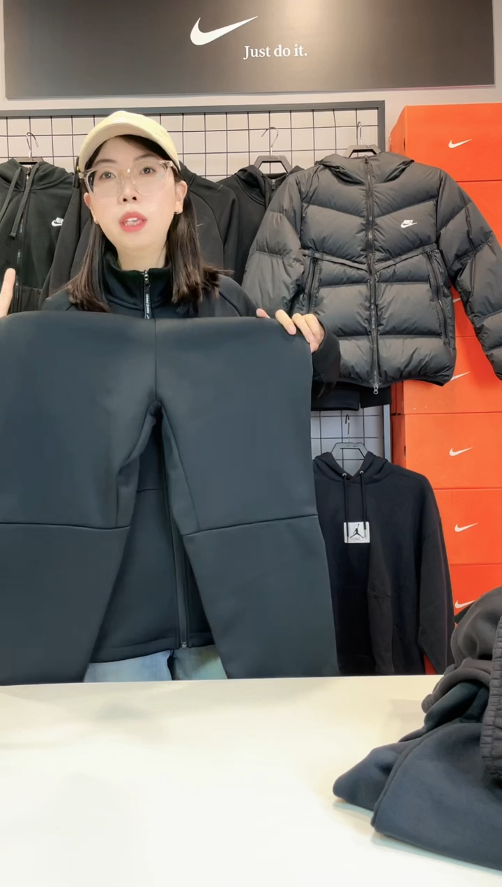 2123 华夫格子长裤L码130-150斤 不退换