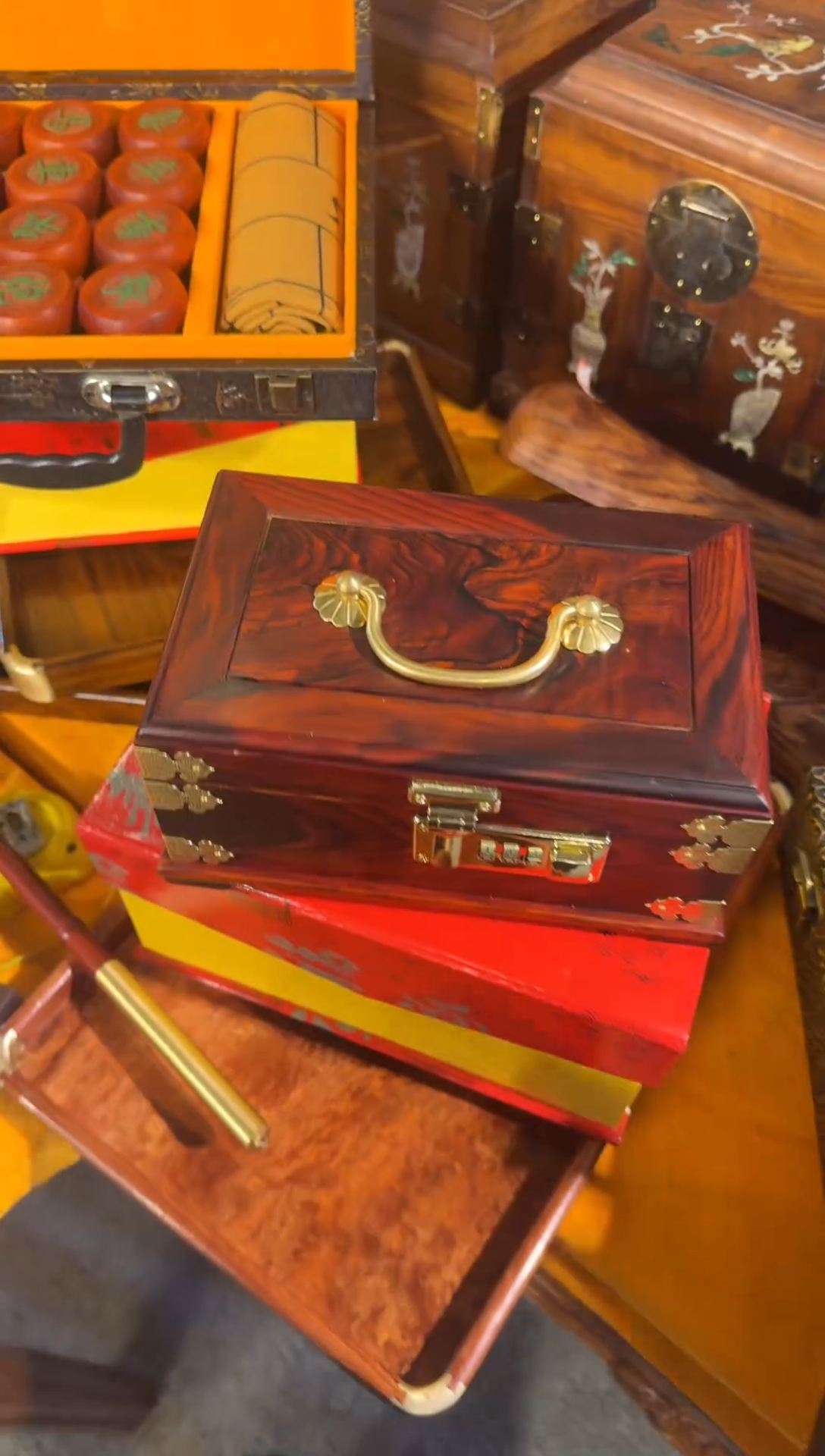 【闪购商品】木密码盒12345 木啊啊啊啊啊