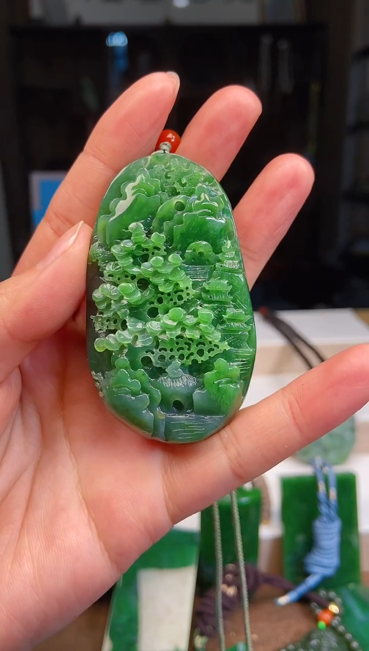 【闪购商品】和田玉挂件未镶嵌1