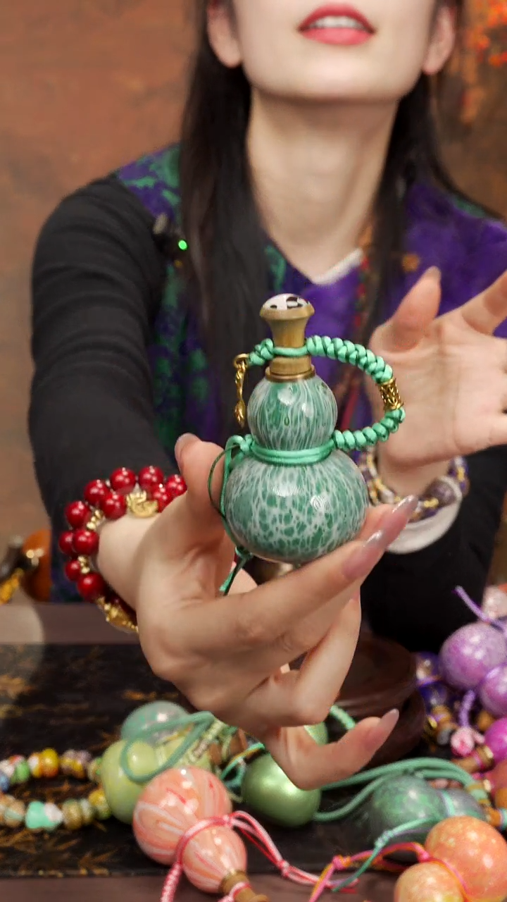 538--大漆开口小葫芦----88